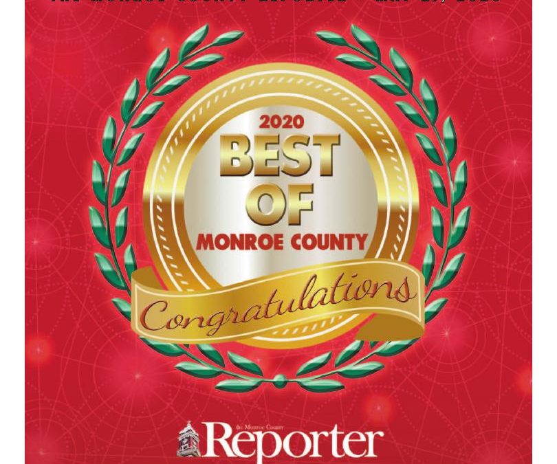 2020 Best Propane Company in Monroe County